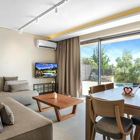 Ecstasy Luxury Villas Apolpaina Buitenkant foto